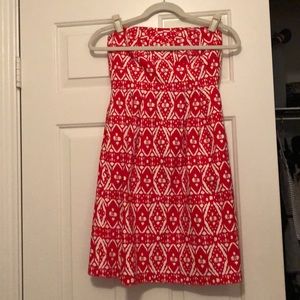 Jcrew strapless dress